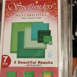 Spellbinders Nestabilities Classic Squares Small